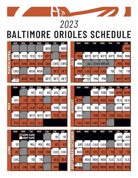 Baltimore Orioles Schedule .